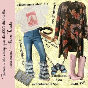 Poshmark Outfit Inspiration - Prairie Rose